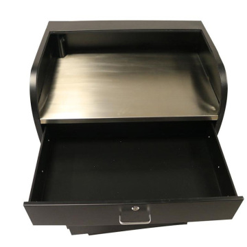 Multifunction Metal Reception Podium with Key Storage