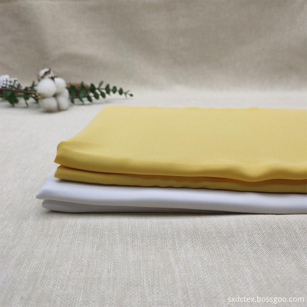 Polyester Wool dobby crepe  printed fabric 