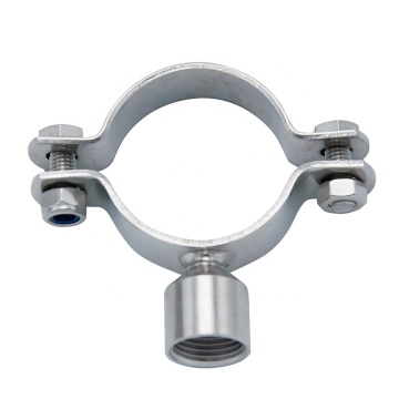 SS304 Tri Clamp Fittings and DIN Round Pipe Hanger for Food Grade Applications