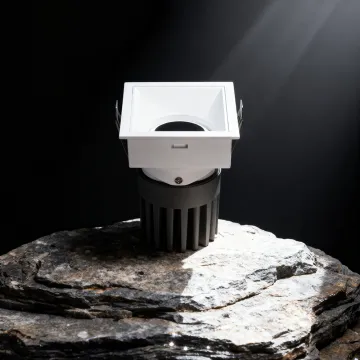 Square Adjustable LED Downlight Anti Glare Down Light