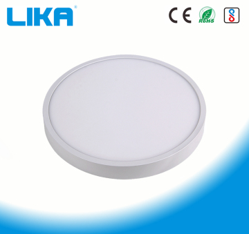 15W Integrated Rimless Round Surface Mounted Panel Light