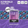 Einweg -Vapes Elf World Trans 7500 Puffs