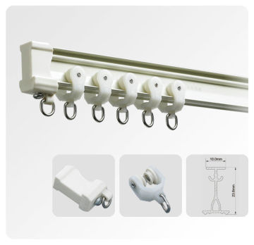 Sliding Swish Curtains Rails Accessories For Vertical Window Blinds