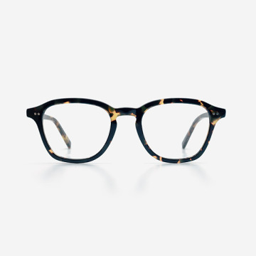 Square Vintage Acetate Women dan Lelaki Bingkai Optik