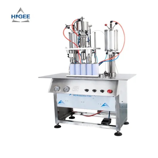 Propane Gas Filling Machine for Aerosol Production Line