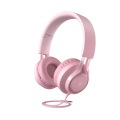 Headset lucu anak -anak dengan kontrol kawat game mikrofon