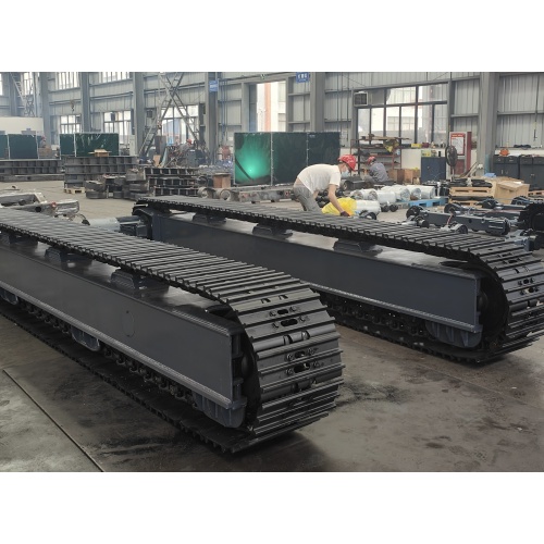 Customized H Typ Crossbeam Crawler Track Bases