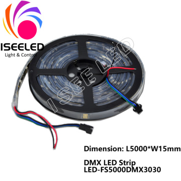 Tiras flexibles LED de dirección automática de control DMX