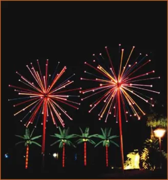 Factory Price Super Bright LED Fireworks Tree Light & Decorative Street Pole Lighting