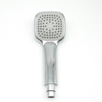 White Plastic ABS Handheld Square Shower Hand