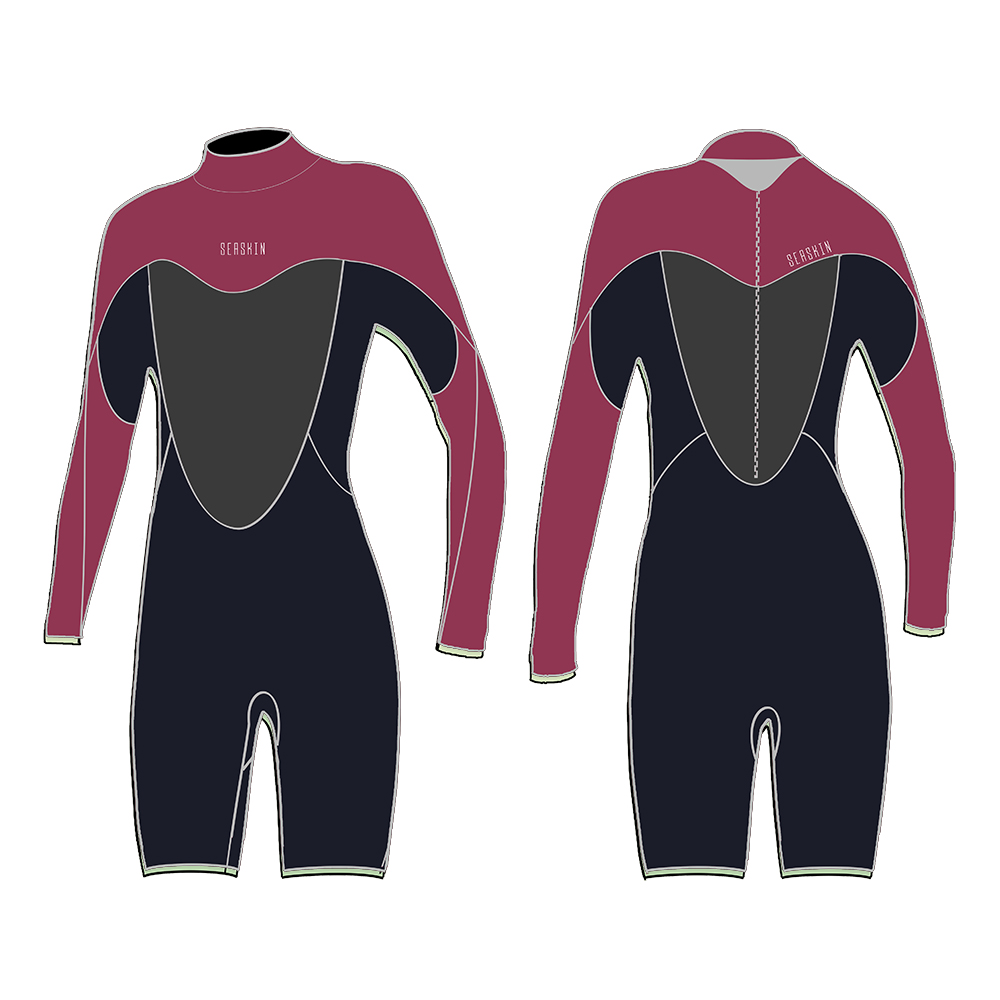 Seaskin 2mm Long Arm Scuba Diving Wetsuit