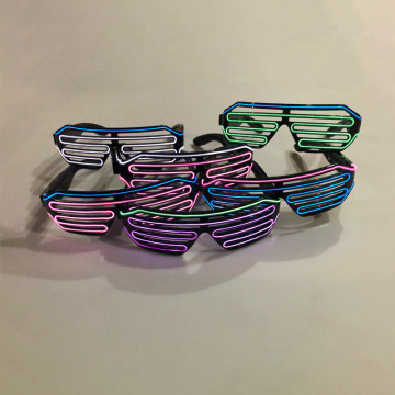 LED USB Charged Color Mixing Glasses - Party Supplies Light Up Sunglasses
