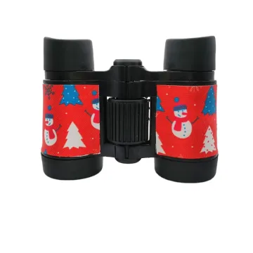 Christmas Promotional Kids Toy: 4X30 Rubber Binoculars for Fun and Exploration