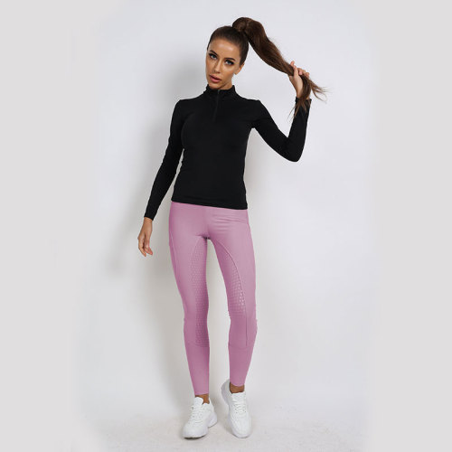 Premium Pink Women Riding Legging Equestrian Breeches