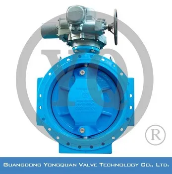 Electric motor operated butterfly valve, DN 8"-120", PN 1.0/1.6/2.5 MPa