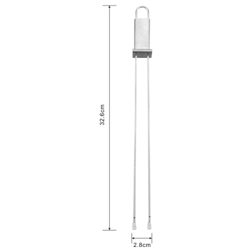 Brochetas de barbacoa de doble pata premium