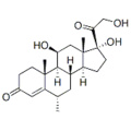 Pregn-4-ène-3,20-dione, 11,17,21-trihydroxy-6-méthyle -, (57276139,6a, 11b) CAS 1625-39-4