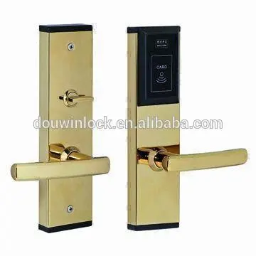 High quality Stainless steel rfid card electric hotel lock