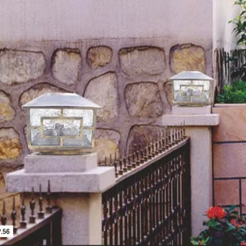 Rechargeable batteries Solar garden light