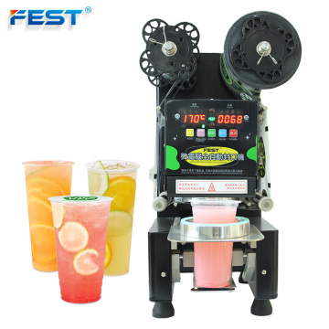FEST High Quality Wholesale Cup Sealing Machine for Food Shop/Restaurant