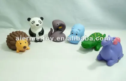 Promotional Custom Floating Bath Animal Vinyl Rubber Toy OEM