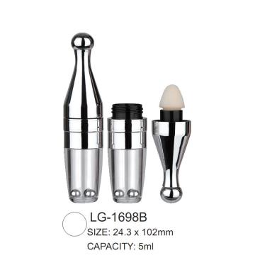 Kunststoff leer kosmetische runde Lipgloss-Verpackung LG-1698b