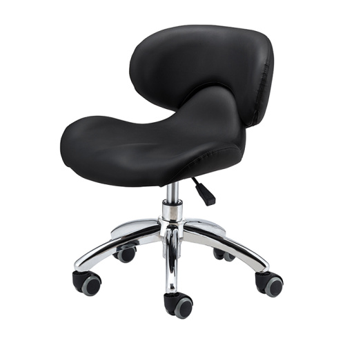 Salon Stool Chair Black For Sale