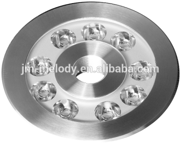 9x2W IP68 RGB LED -pool Licht LED onder water LED -zwembadverlichting