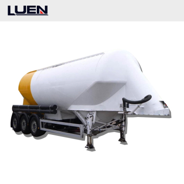 50 CBM Dry Bulk Cement Semi Trailer for Sale - Good Condition 3 Axles Diesel Engine Dust Tank Trailer