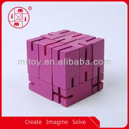 Wooden puzzle Cube