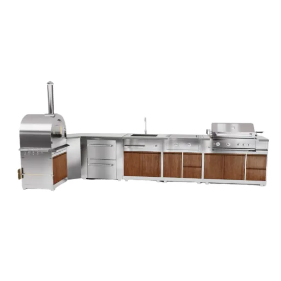 Youya Custom Four Seasons Factory Direct Sale BBQ Kitchen Cabinet with Pizza Ovens