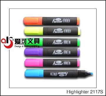flat Highlighter with clip