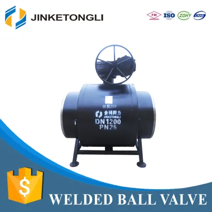 Hebei Tongli specializes in products Turbine full welded ball valve