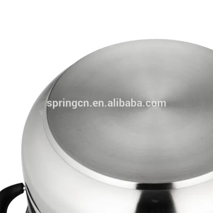 Northeast 26cm two layers stainless steel steamer rice pot