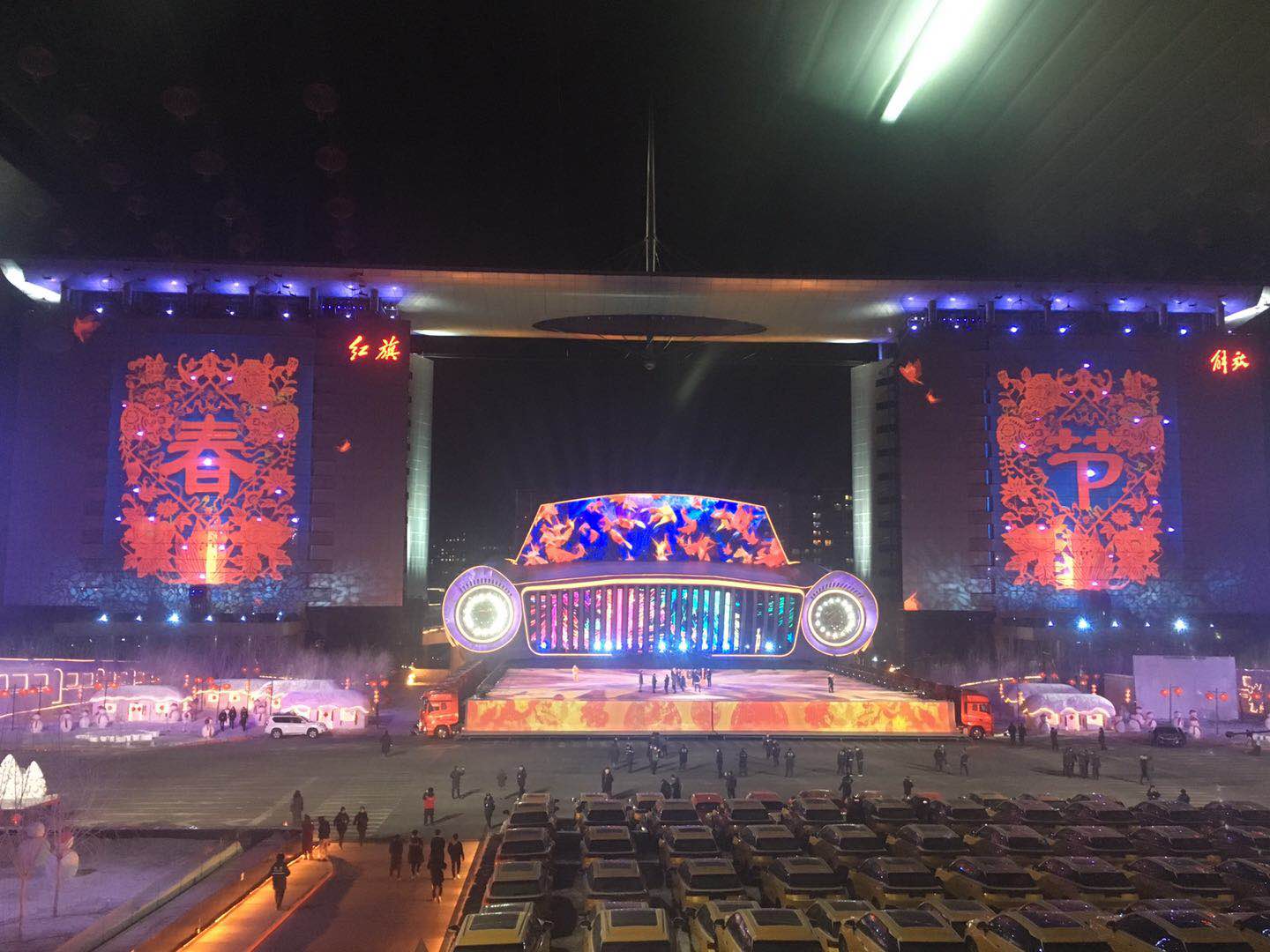 SM4 LED Pixel Mesh Screen