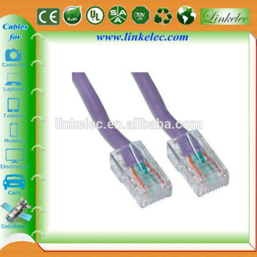 Cat5e Ethernet Patch cord Cable Bootless network cable