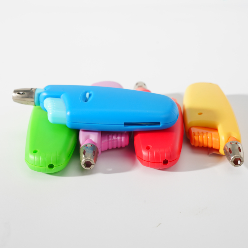 Soft Flame Telescopic Plastic Candle Lighter Five Color
