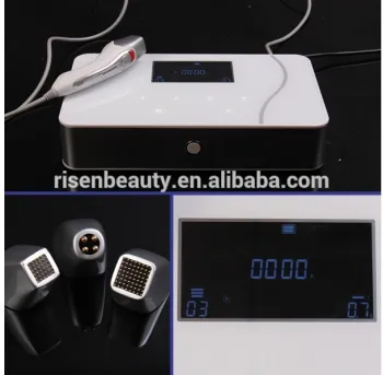 protable beauty equipment fractional RF 1 handle with 3 tips microremage thermagic