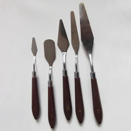 5Pcs Oil Painting Tools Art Palette Knife Spatula Set - Custom Logo Art Tools