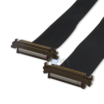 50P 55cm Double Head Connectors Cables Flat Cables for Konica Print Head 1024i