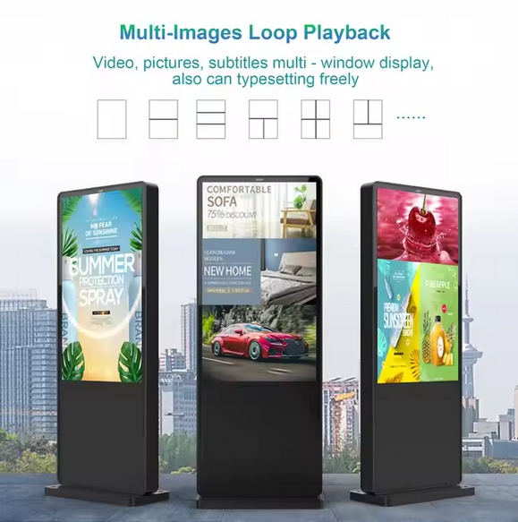 Indoor Advertising Kiosks Digital Signage