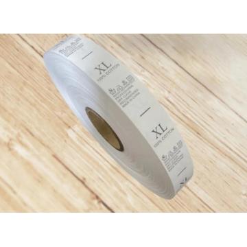Huzhou Factory Printed Nylon Taffeta Label Tape for Garment Care Label