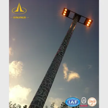 Highmast Lighting Pole High Mast Steel Column