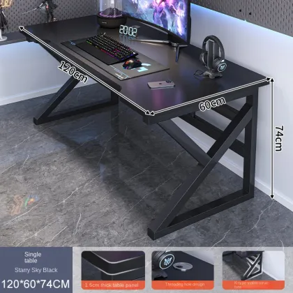 E-Sports Table and Chair Set for Home Desktop