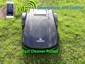 2016 Newest 4th Generation Smartphone App Control Lawn Robot Mower With Water-proofed Charger