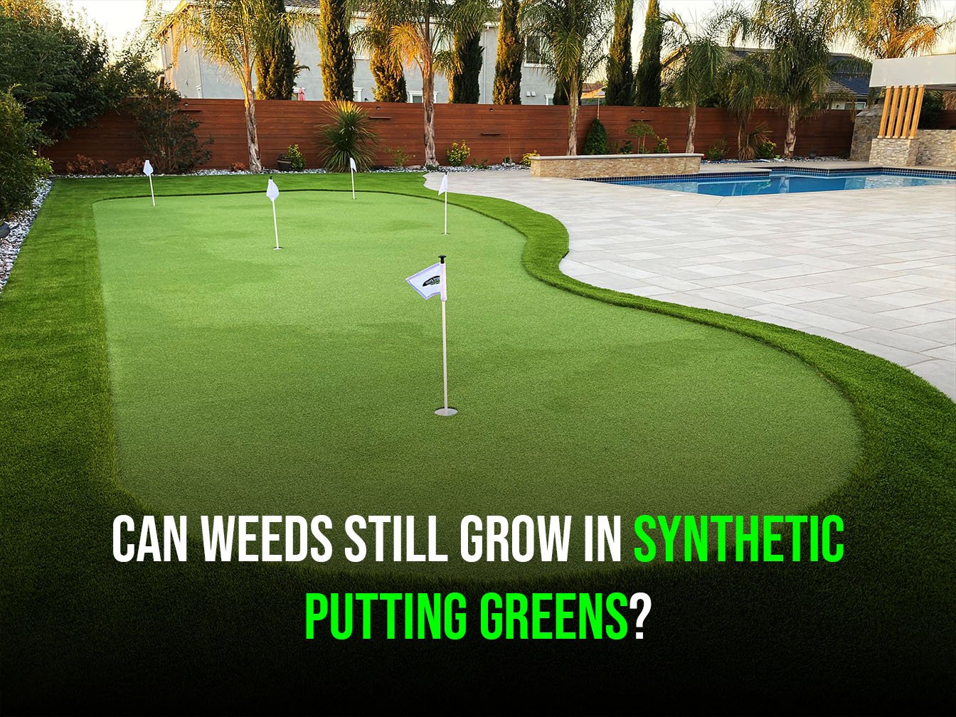 Artificial Grass in San Antonio TX for Weed Free Putting Greens