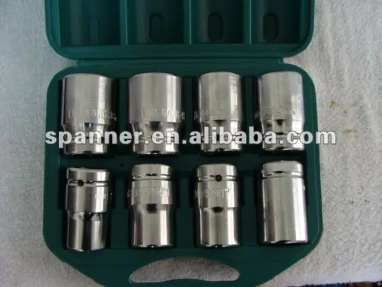 1" Metric Deep Impact Socket Set