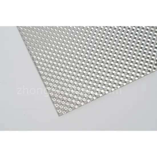embossed/checkered aluminum sheet for building