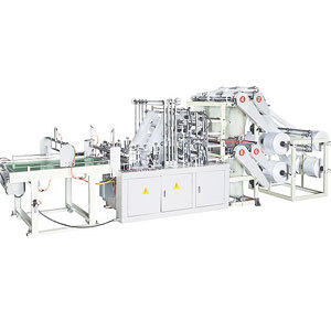 Four layer 8-line bottom sealing bag making machine