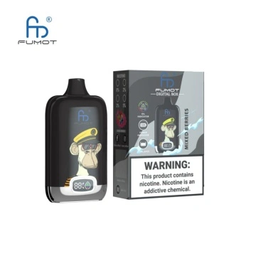 Wholesale Fumot Digital Box 12000 Puffs Disposable Vape Pod Device
